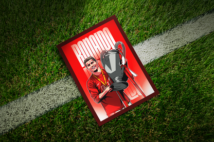 Cristiano Ronaldo Glow Art Print