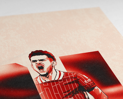 Luis Díaz Blocks Art Print