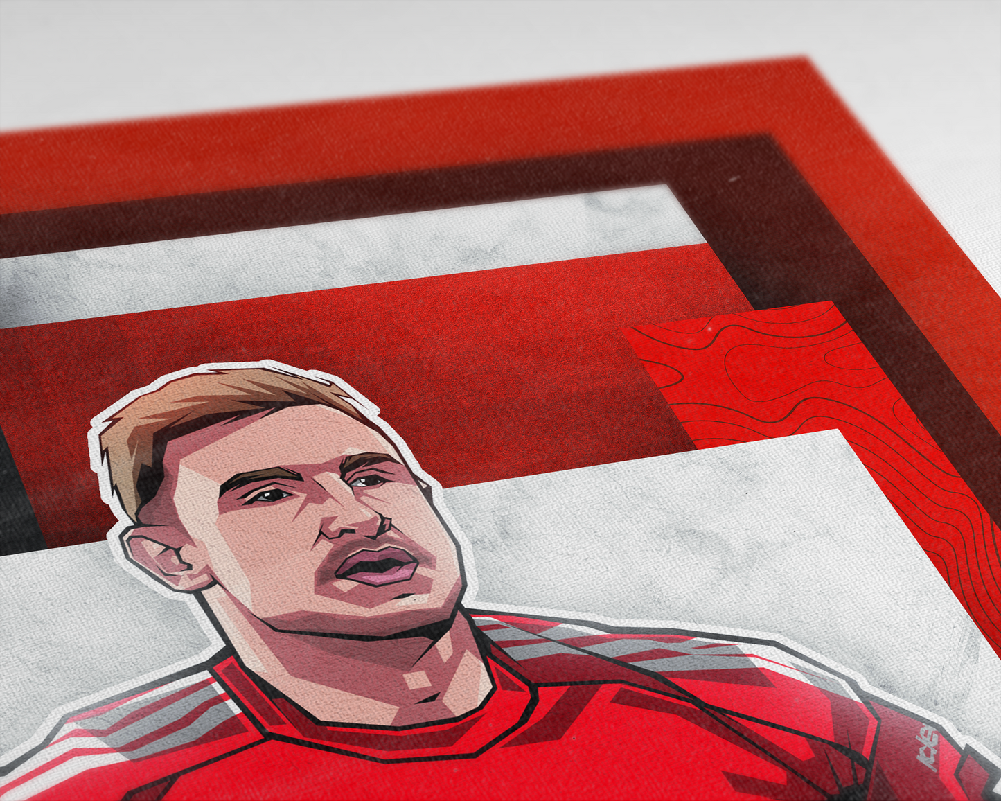 Chris Wood Mosaic Art Print