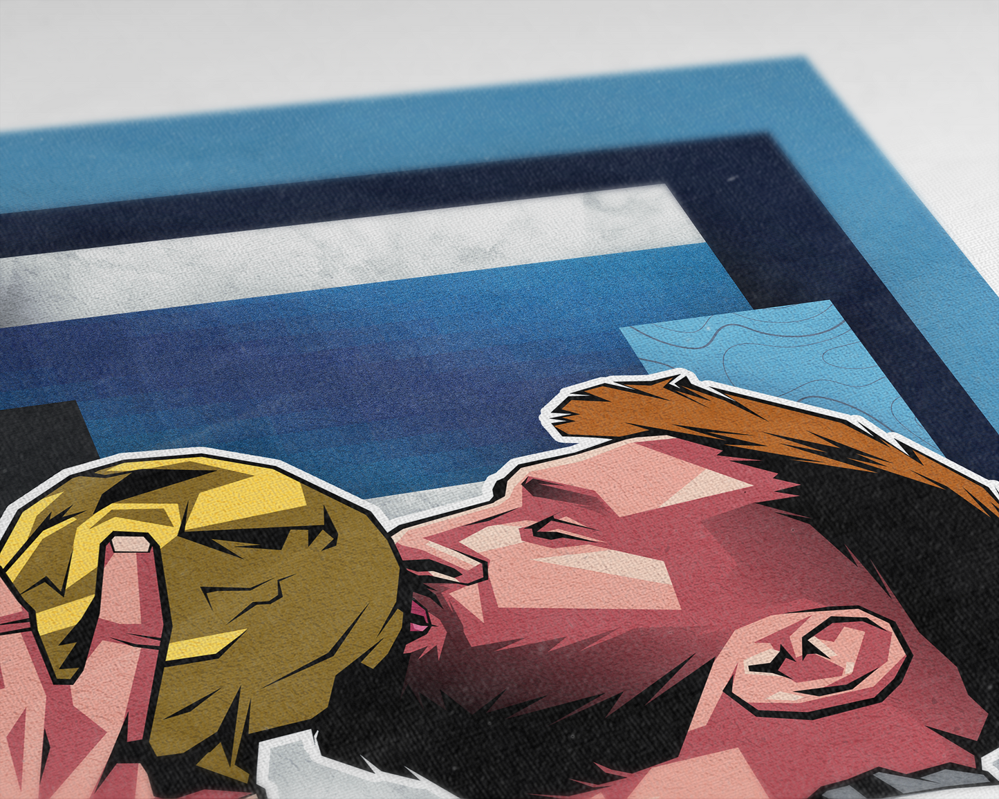 Lionel Messi Mosaic Art Print