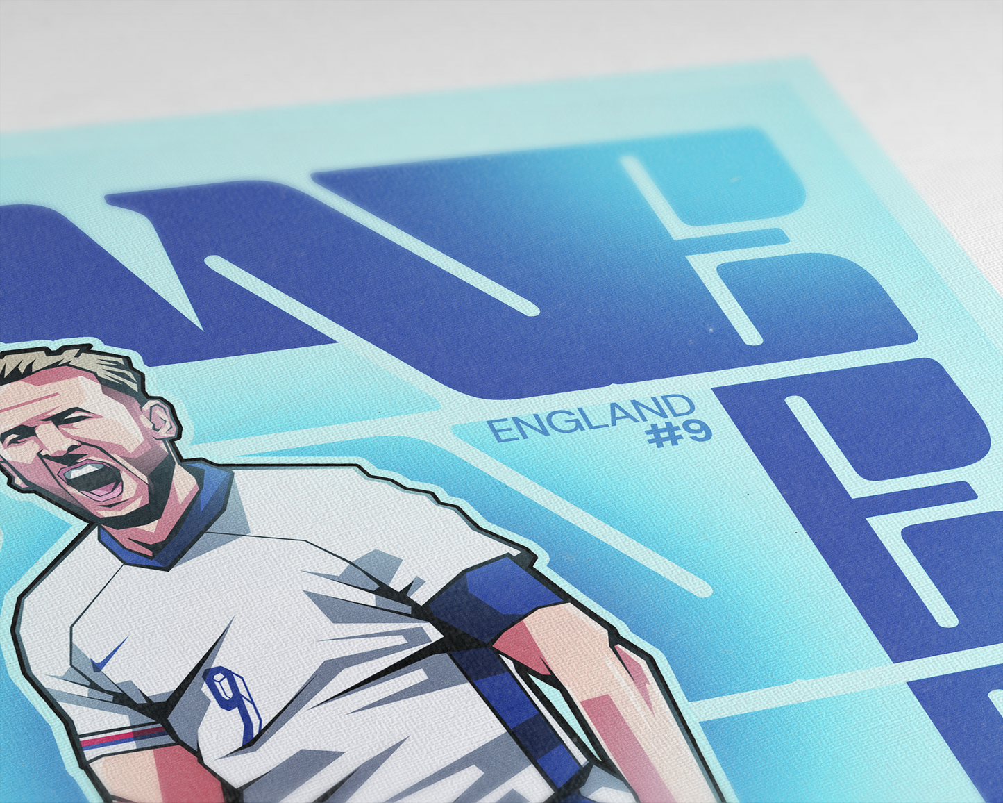 Harry Kane Futuristic Art Print