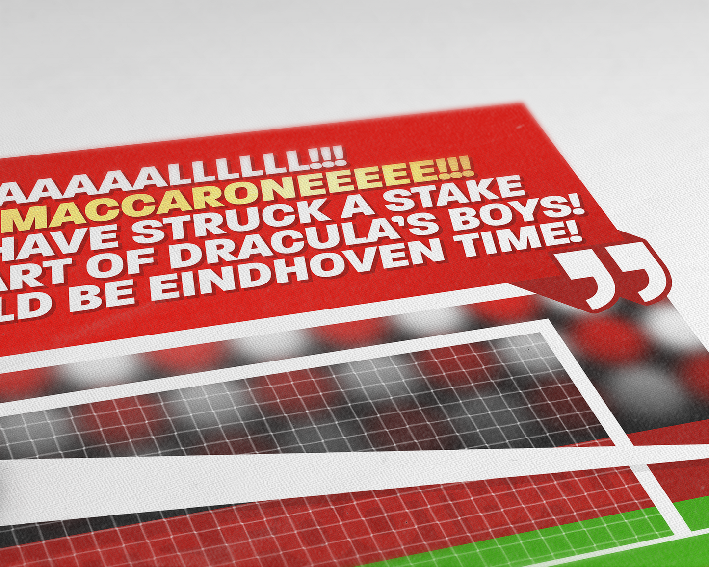 Massimo Maccarone GOAL vs FCSB | Art Print | 2005/06 UEFA Europa League Semi-Final | Middlesbrough