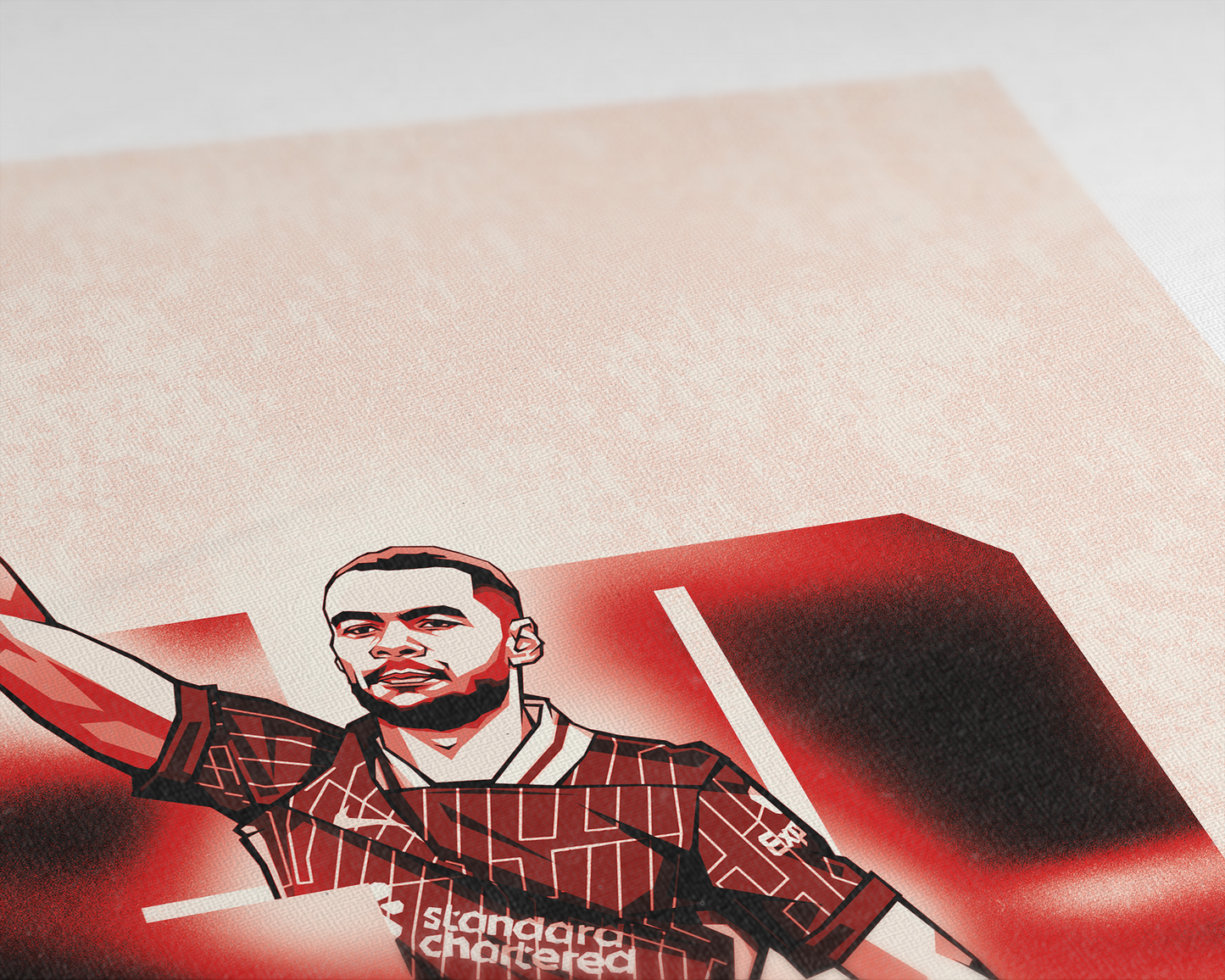 Cody Gakpo Blocks Art Print