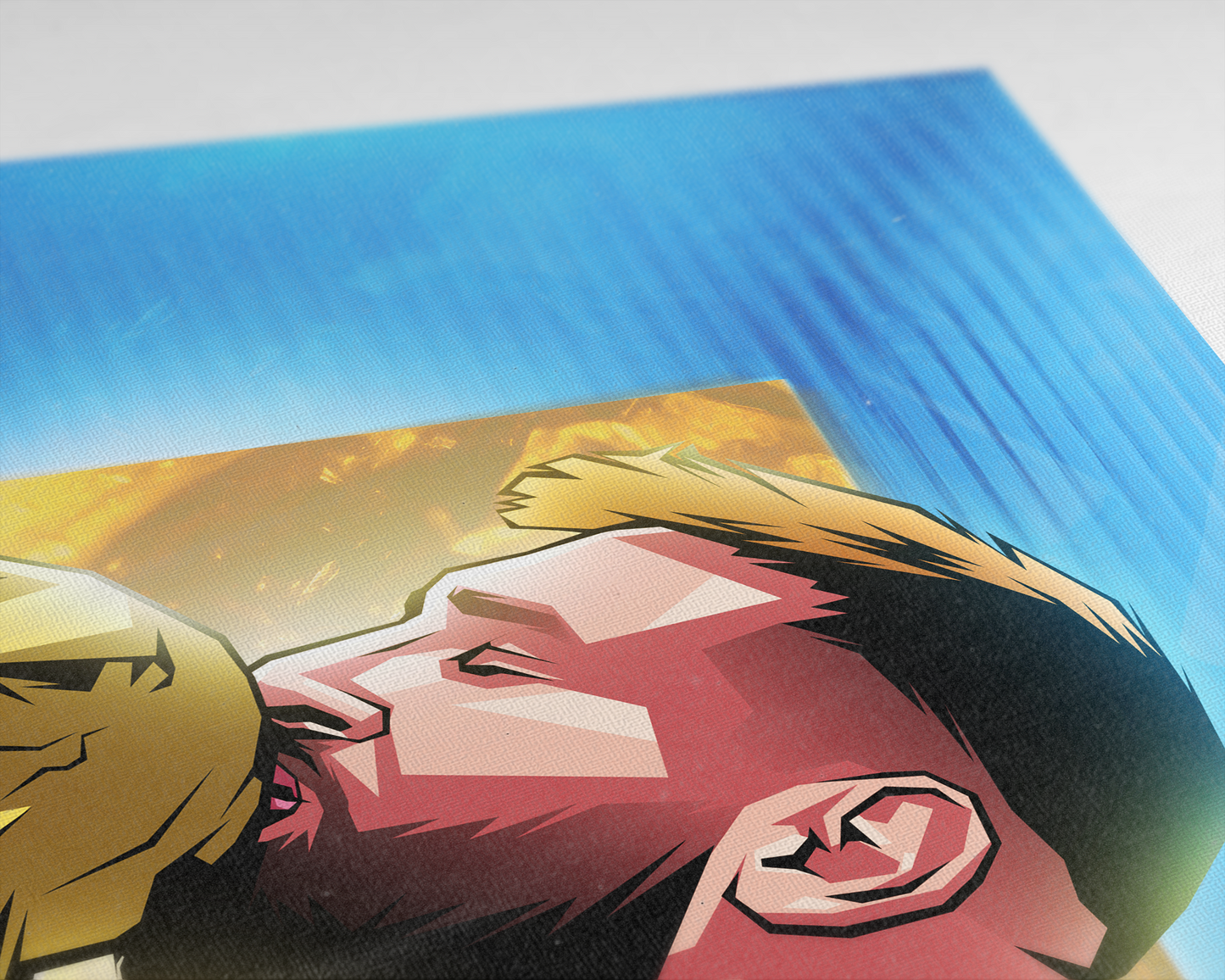 Lionel Messi Glass Art Print