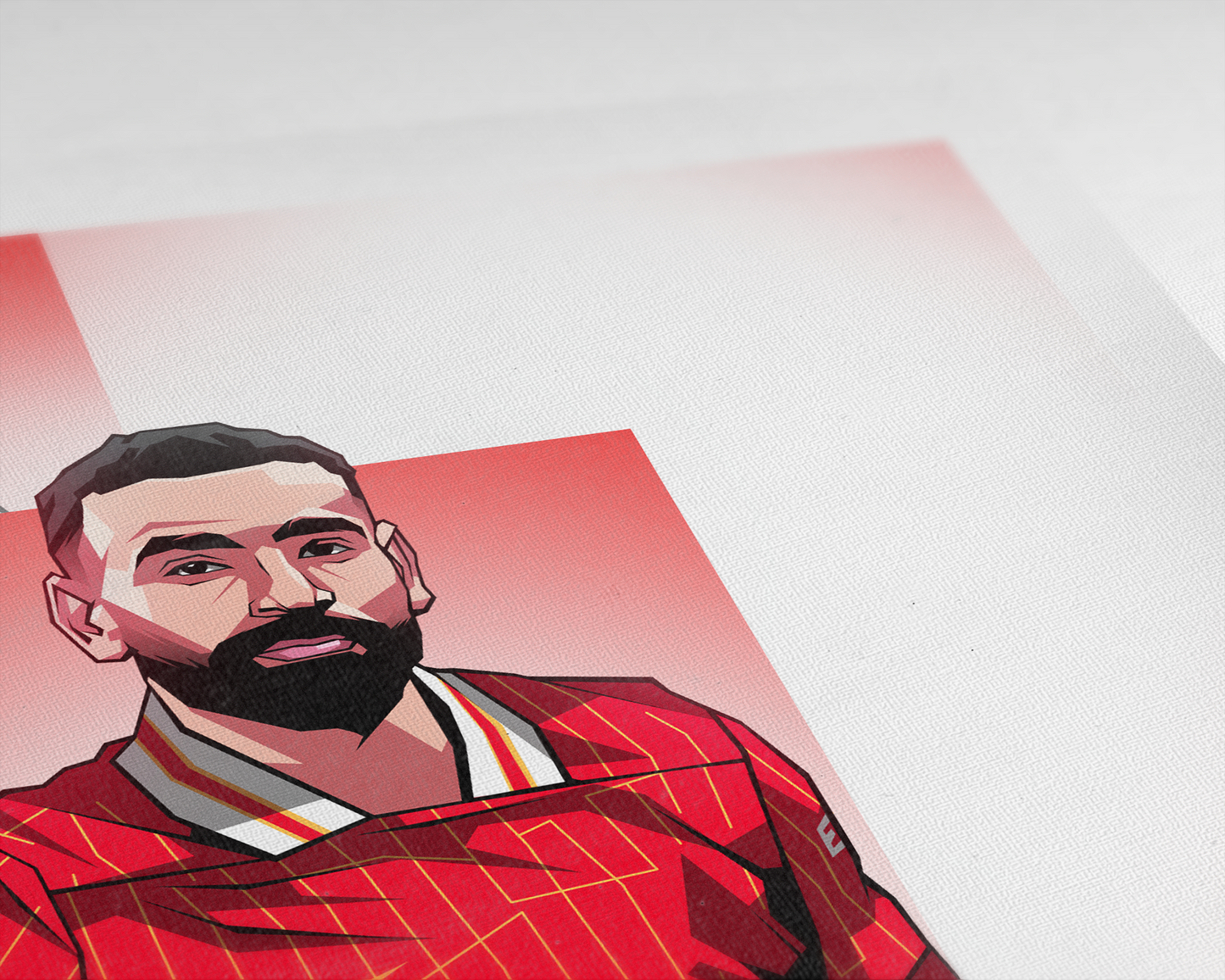 Luis Díaz, Mohamed Salah & Virgil Van Dijk Trio Levels Art Print