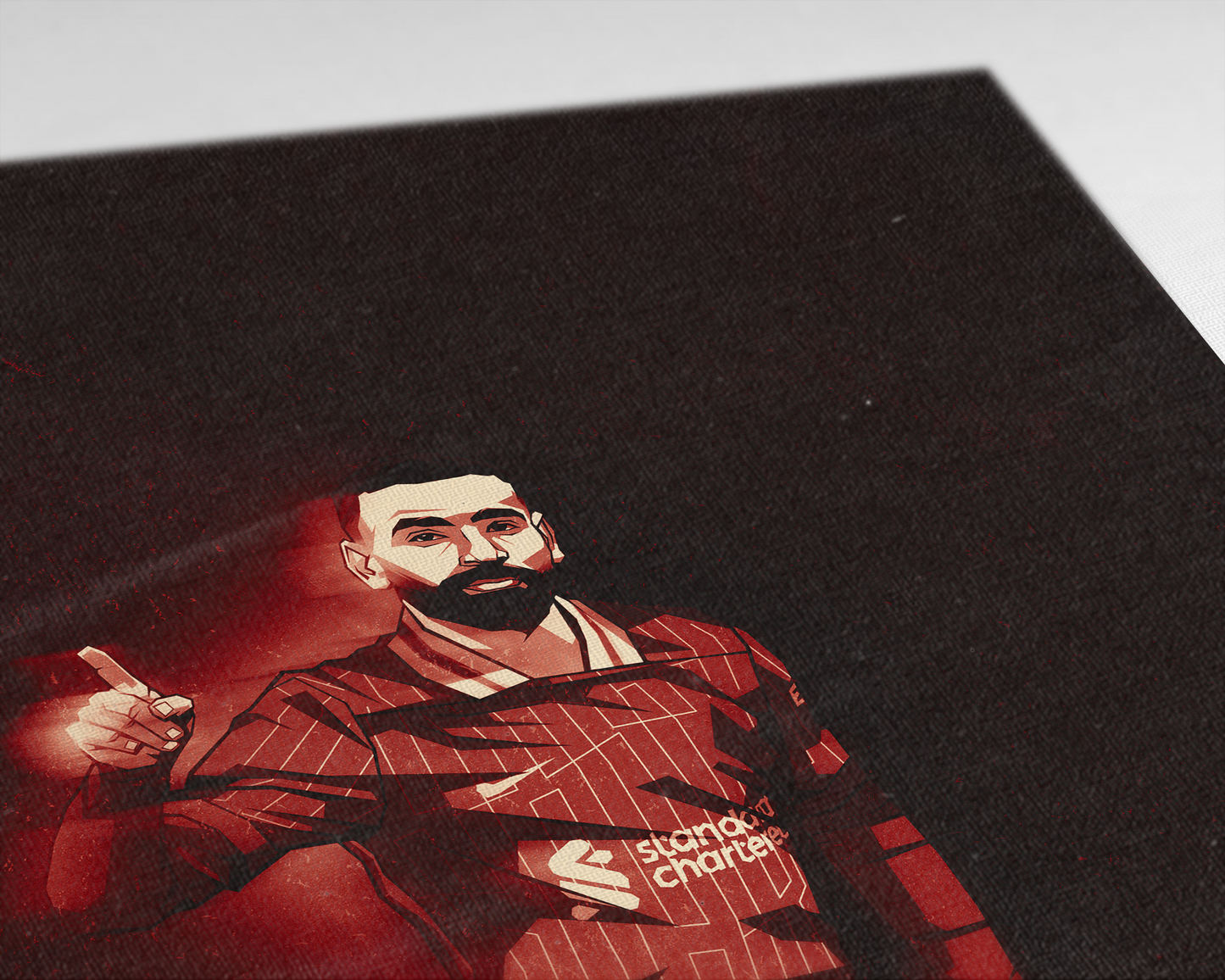 Mohamed Salah Shadows Art Print
