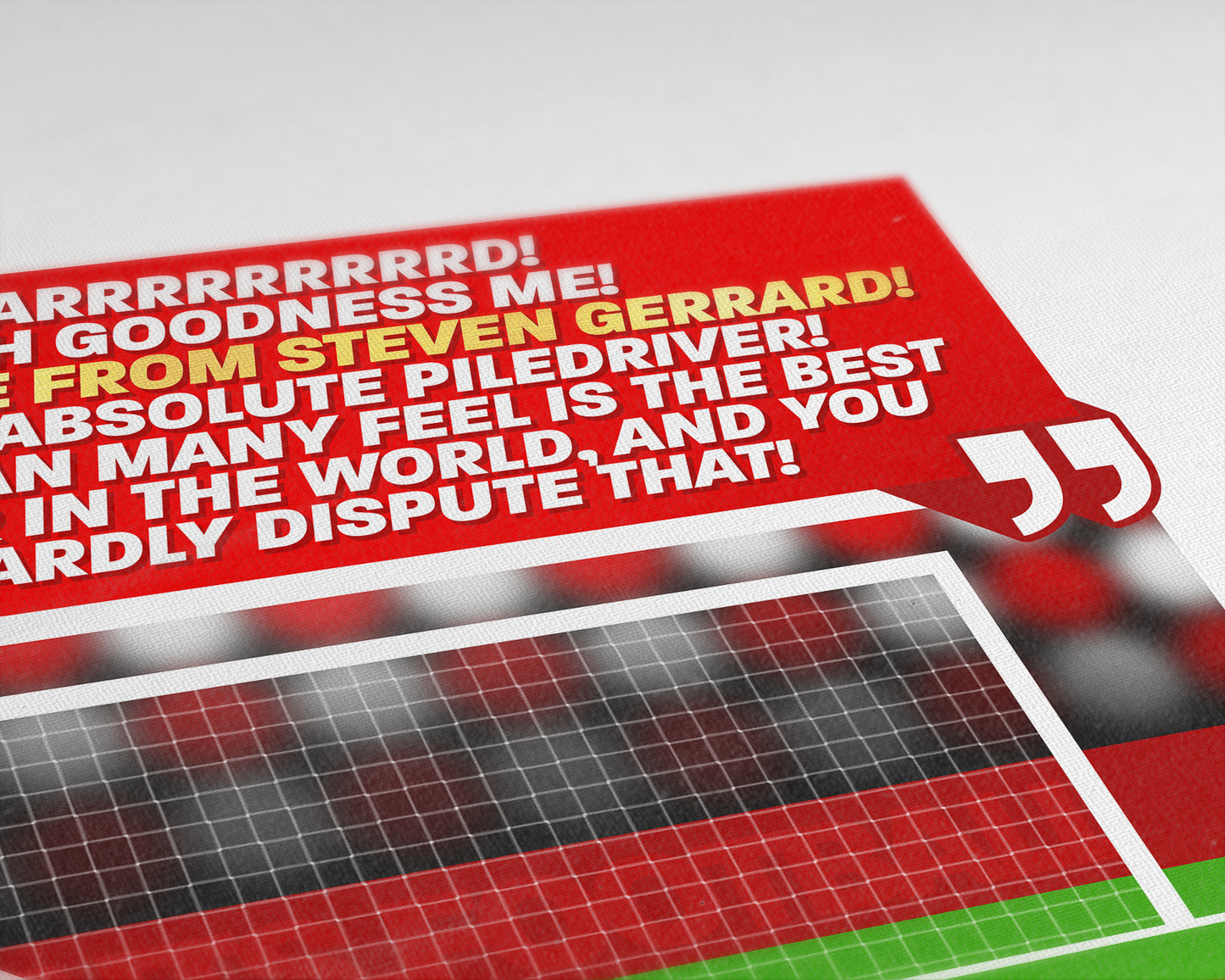 Steven Gerrard GOAL vs West Ham | Art Print | 2005/06 FA Cup Final | Liverpool