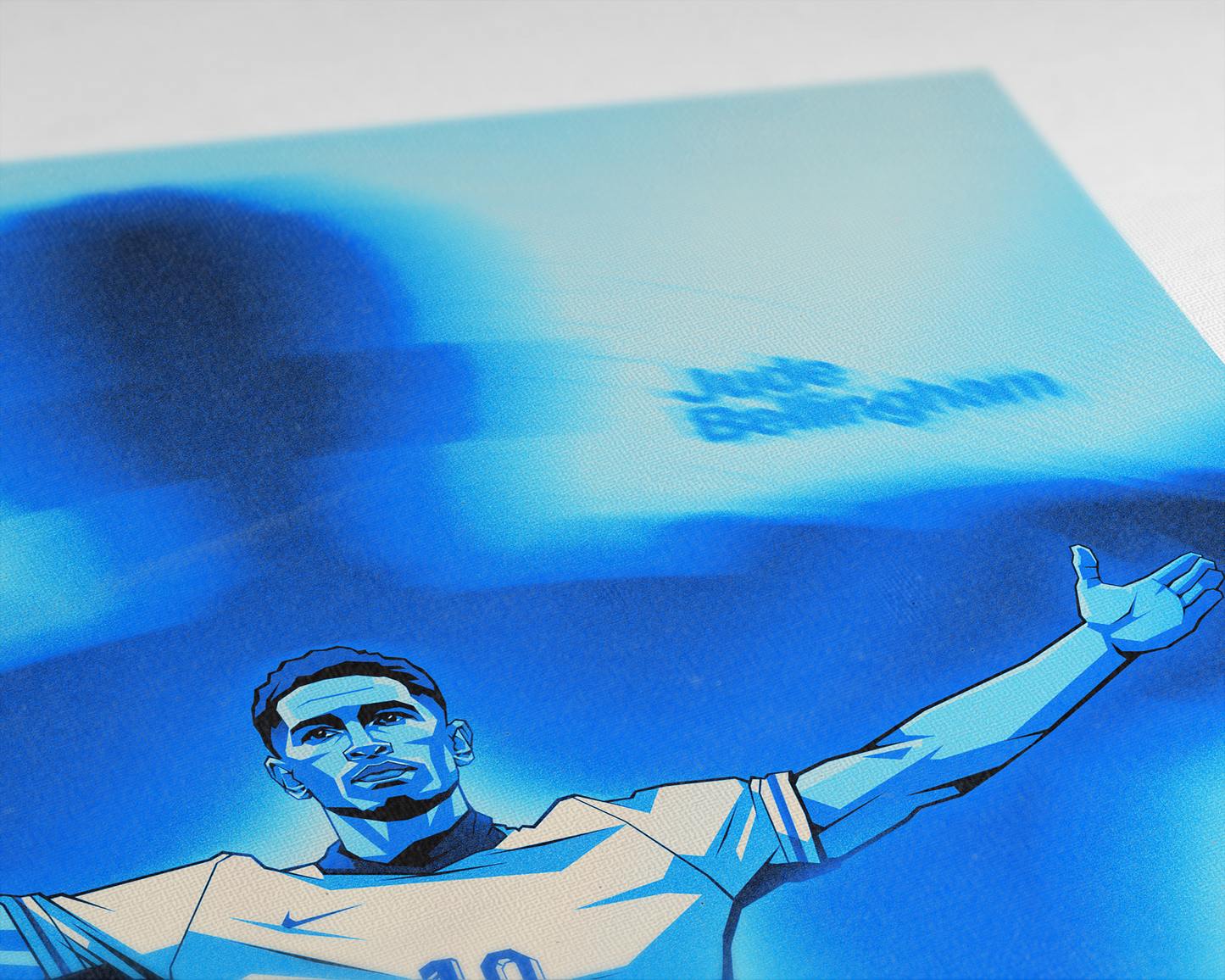 Jude Bellingham Silhouette Art Print