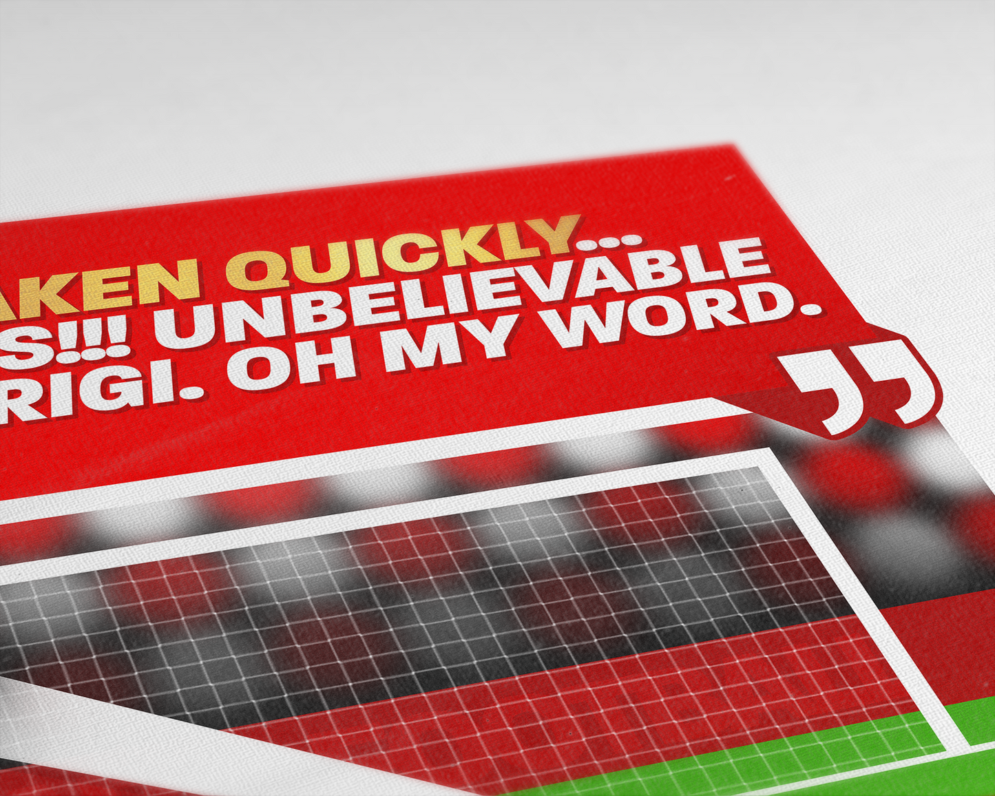 Divock Origi GOAL vs Barcelona | Art Print | 2018/19 UEFA Champions League Semi-Final | Liverpool