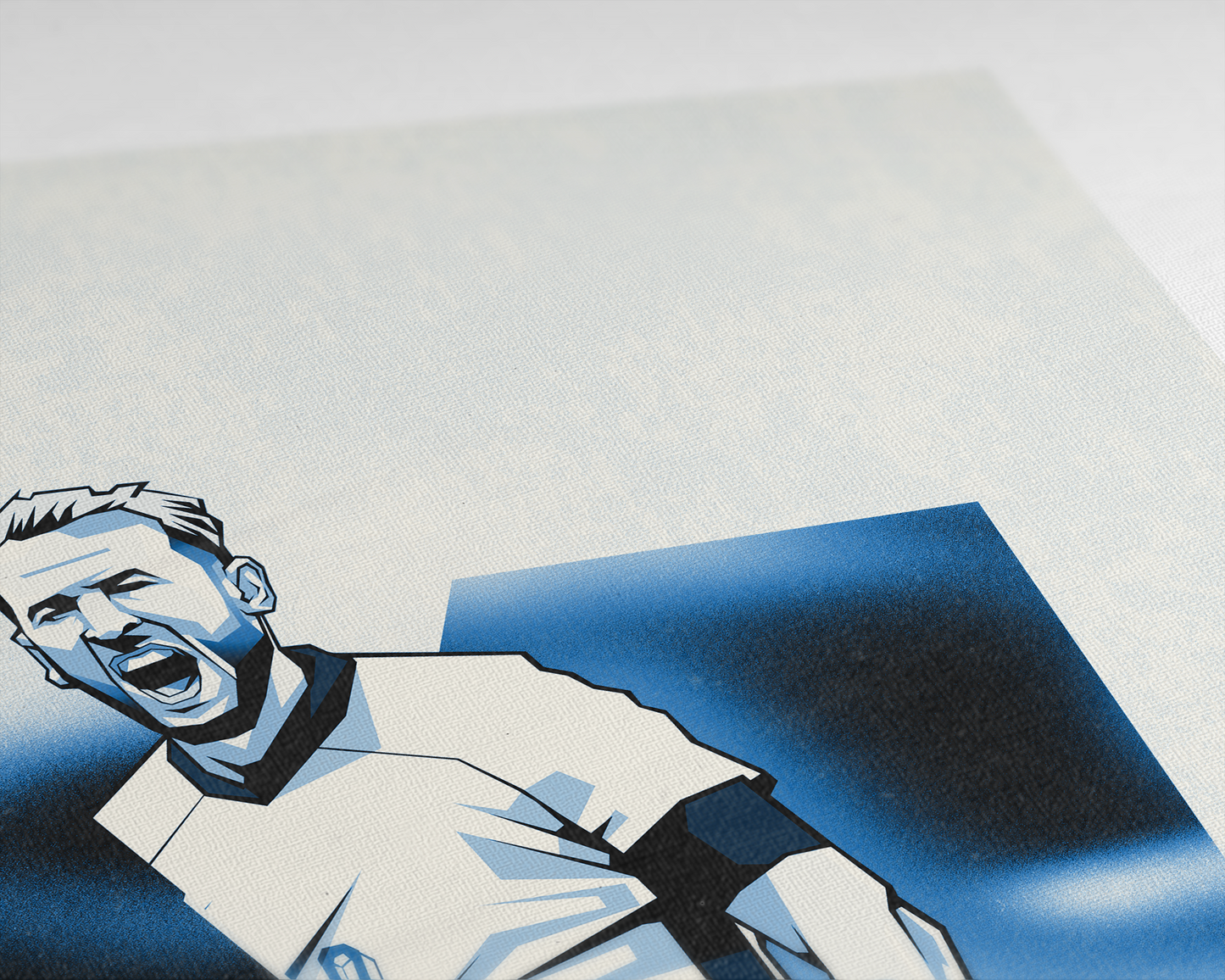 Harry Kane Blocks Art Print