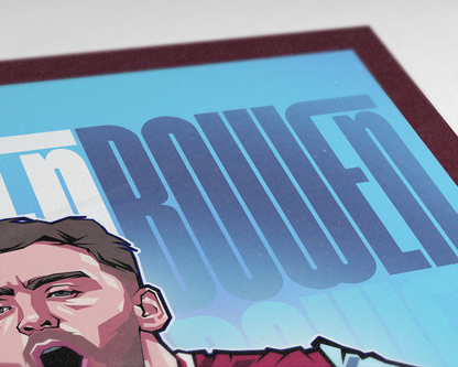 Jarrod Bowen Glow Art Print