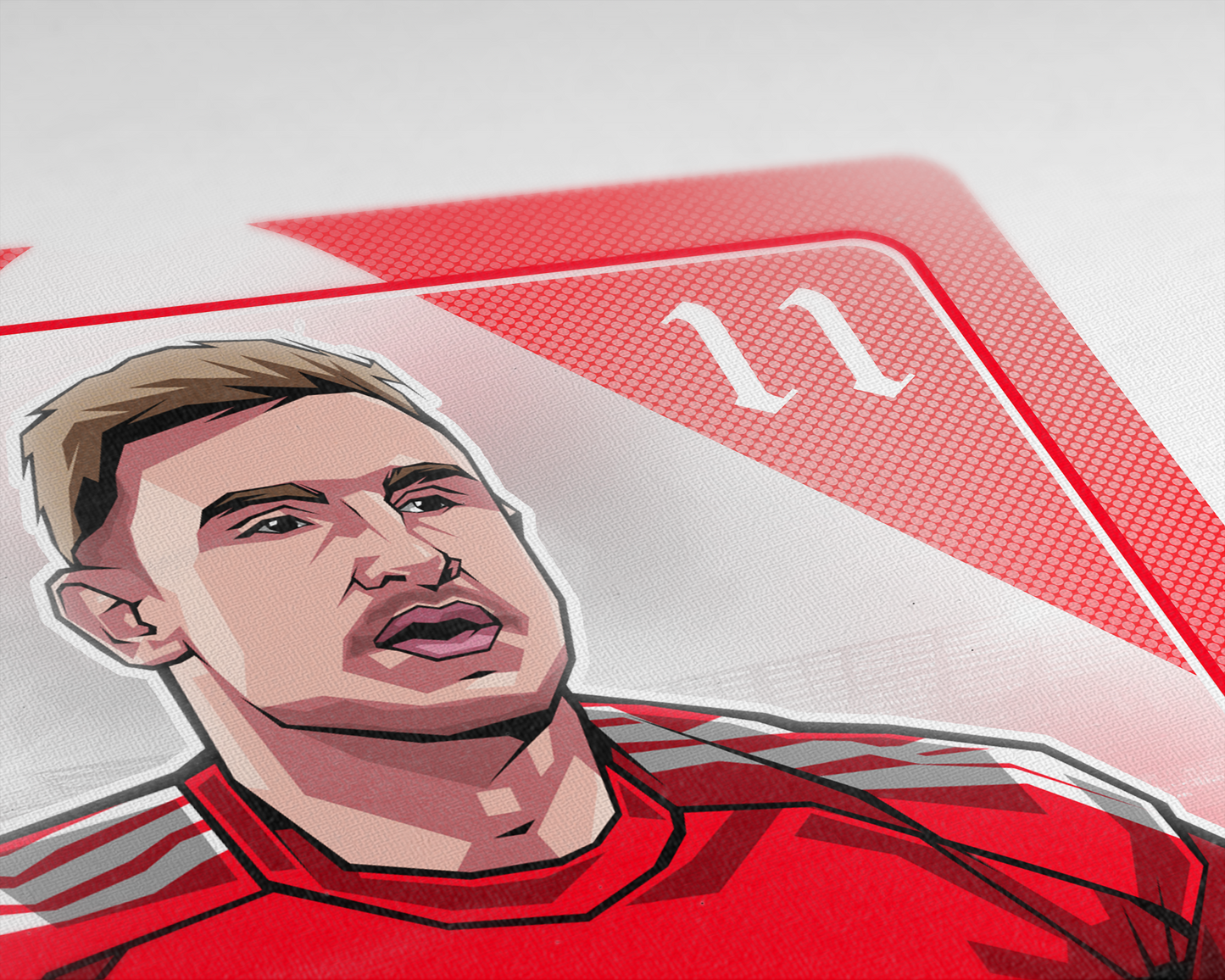 Chris Wood Playing Card Art Print