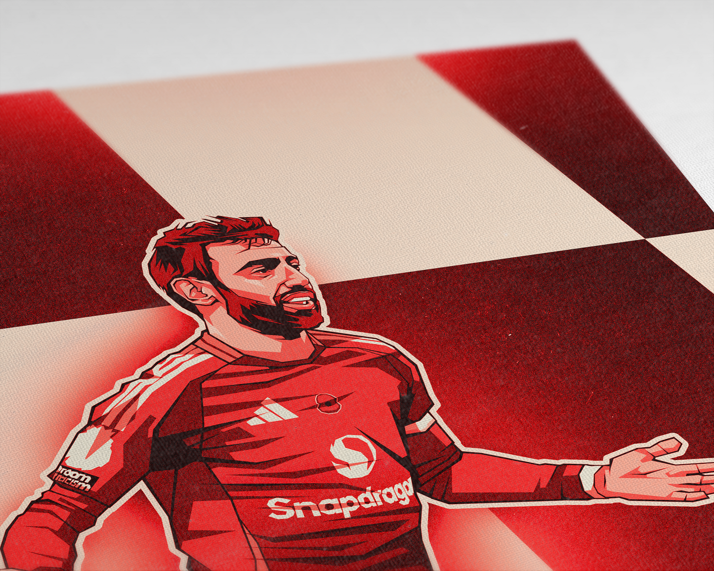 Bruno Fernandes Sections Art Print