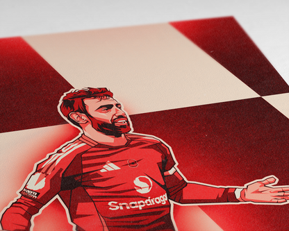Bruno Fernandes Sections Art Print