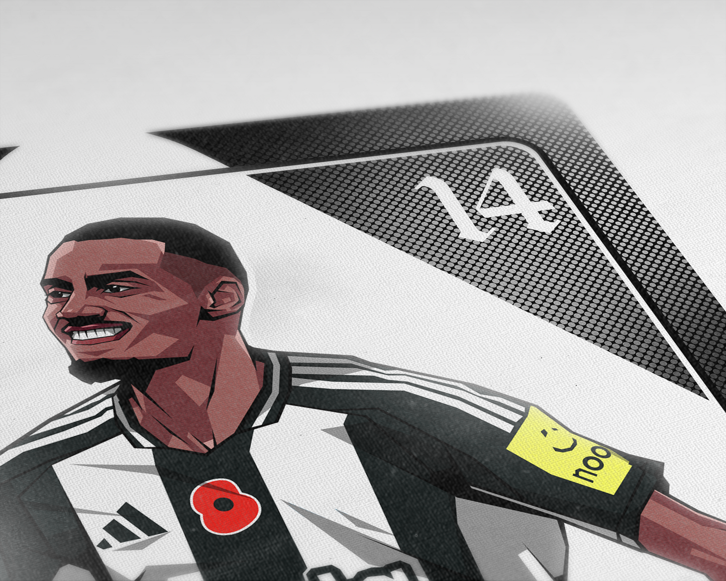 Alexander Isak Playing Card Art Print
