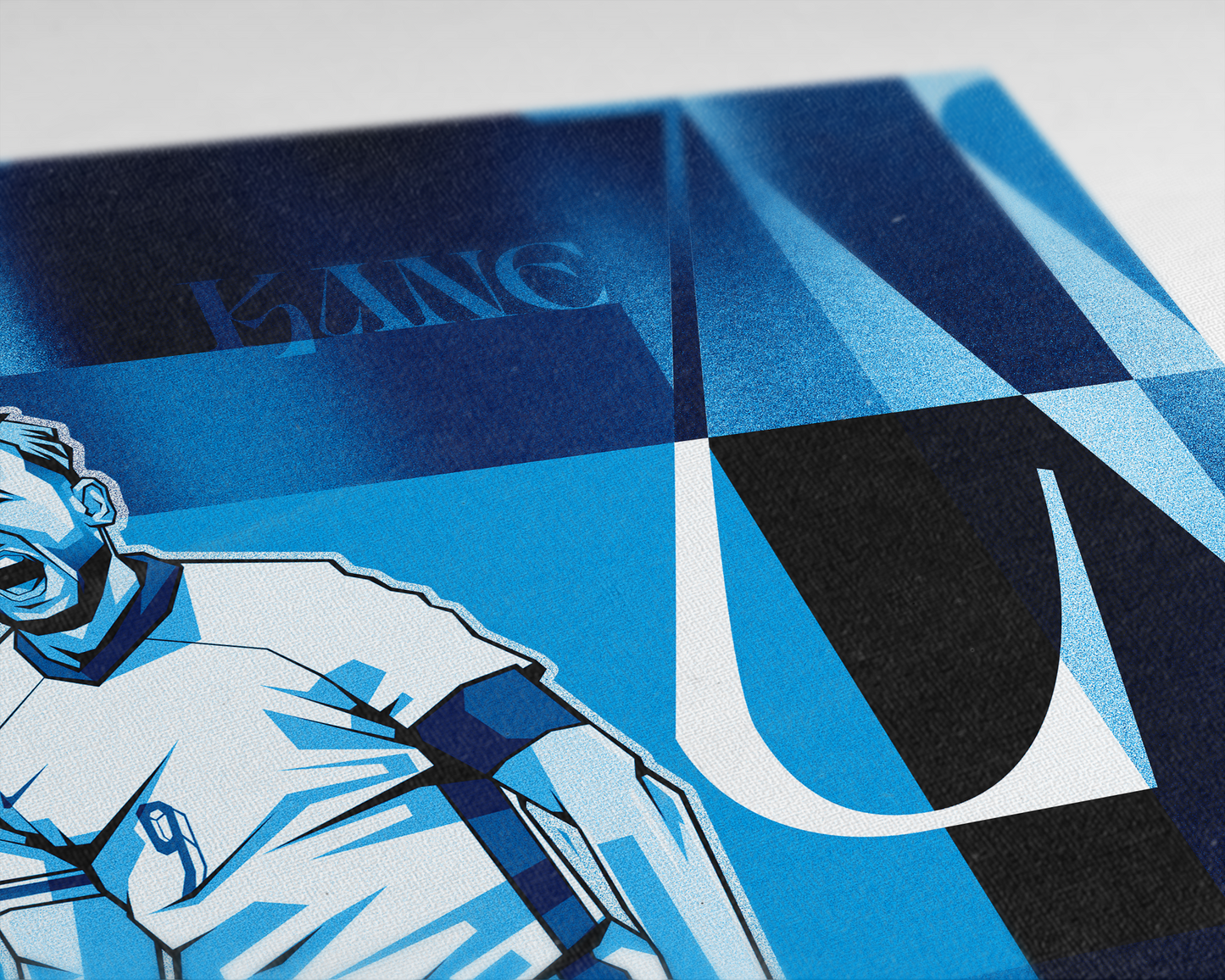 Harry Kane Collage Art Print
