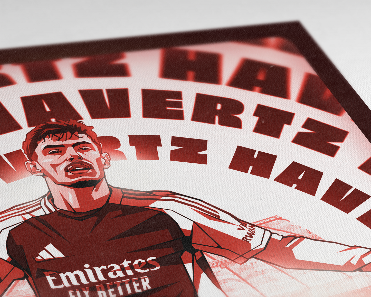 Kai Havertz Radial Art Print