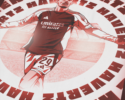 Kai Havertz Radial Art Print