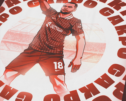 Cody Gakpo Radial Art Print