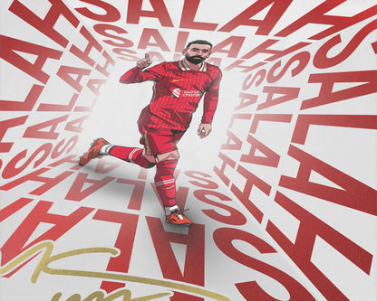 Mohamed Salah Tunnel Art Print