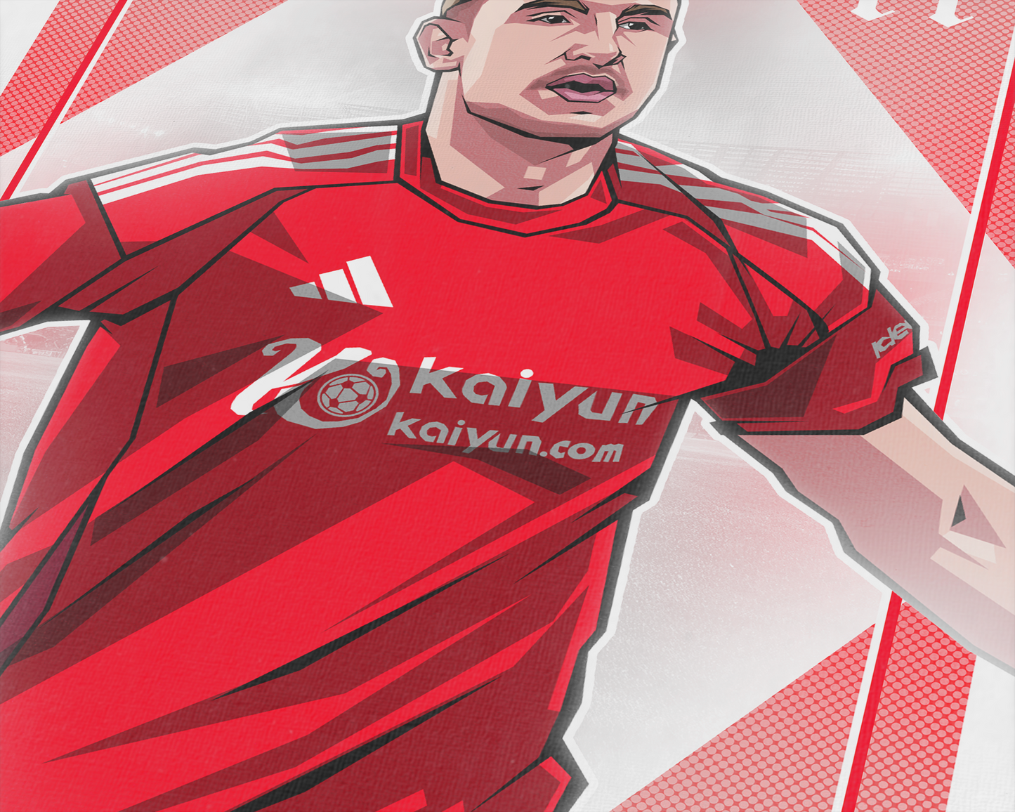 Chris Wood Playing Card Art Print