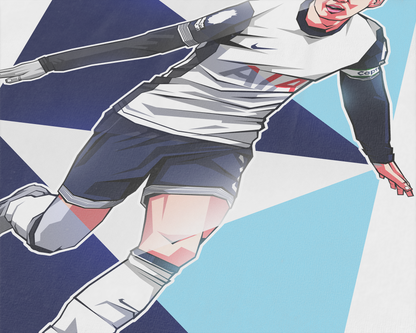 Heung-min Son Geometric Art Print