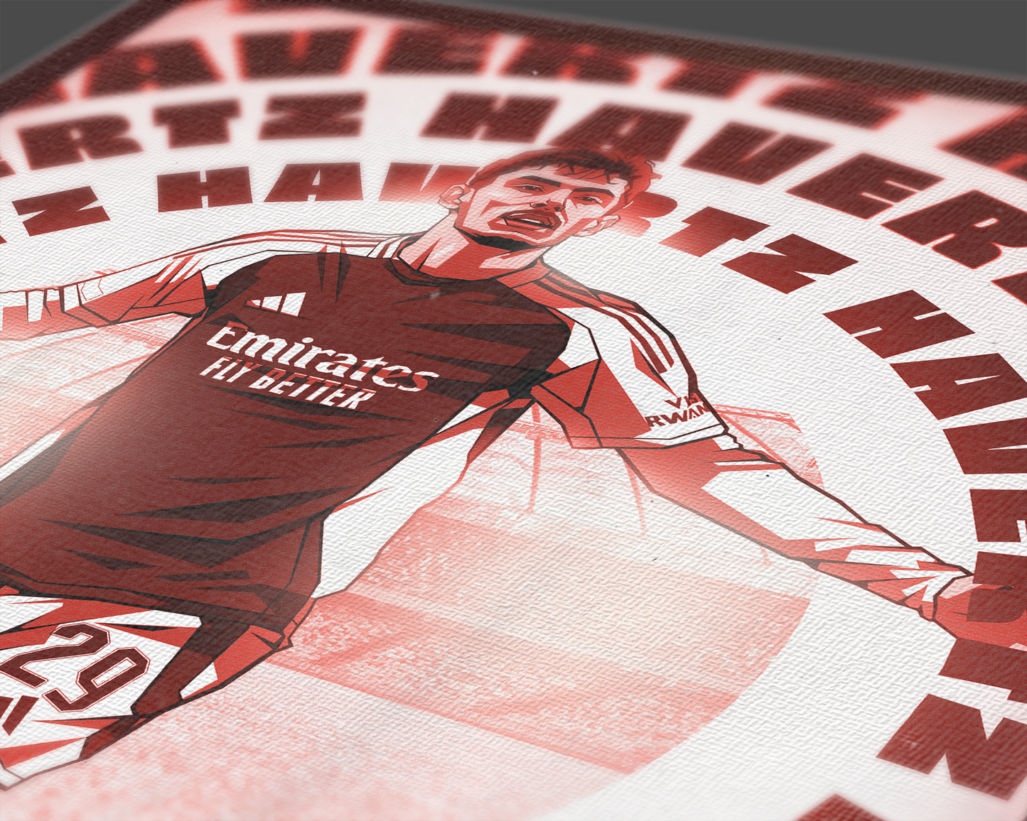 Kai Havertz Radial Art Print
