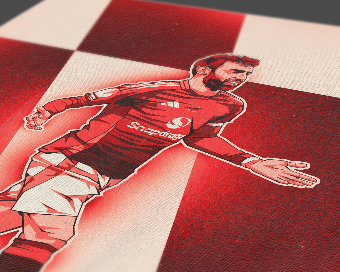 Bruno Fernandes Sections Art Print
