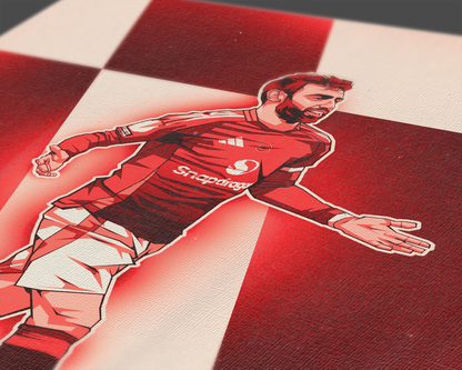 Bruno Fernandes Sections Art Print