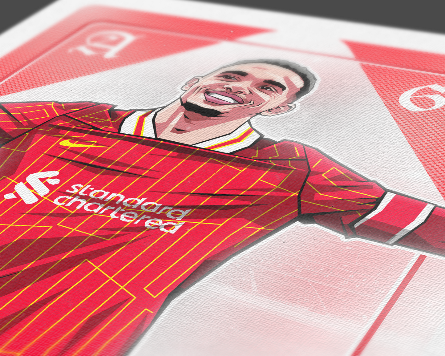 Trent Alexander-Arnold Playing Card Art Print
