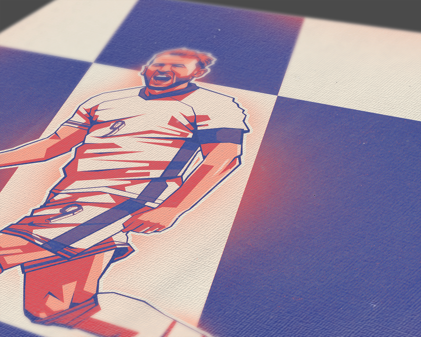 Harry Kane Sections Art Print