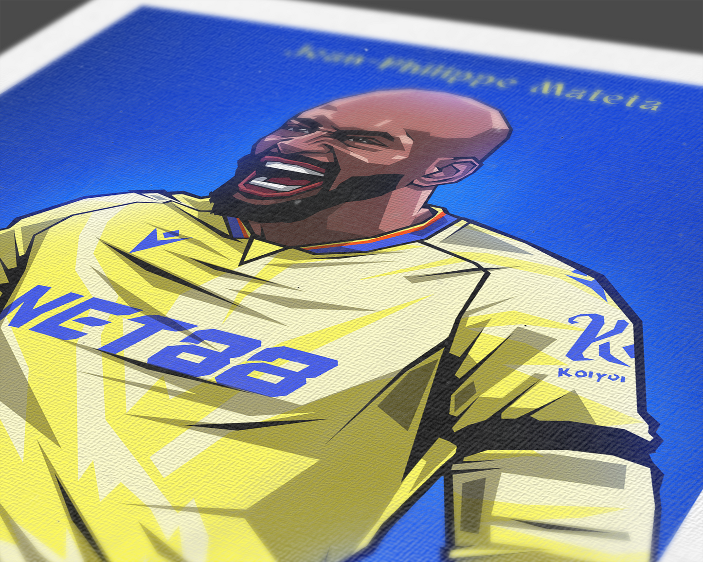 Jean-Philippe Mateta Gradient Art Print