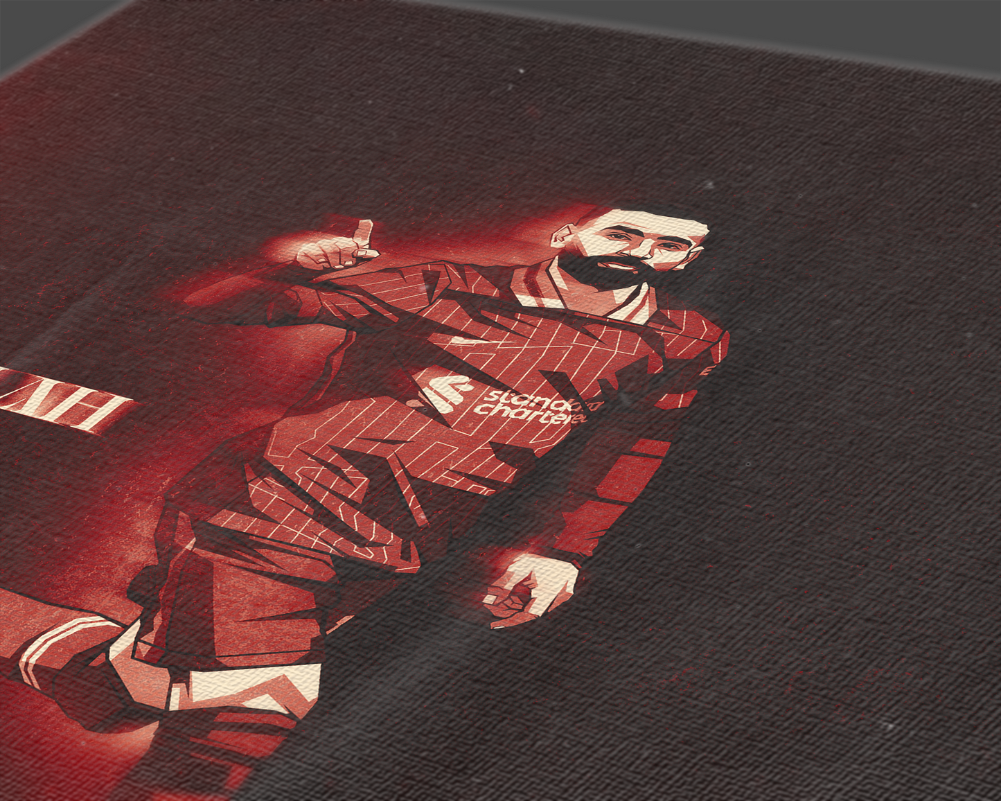 Mohamed Salah Shadows Art Print