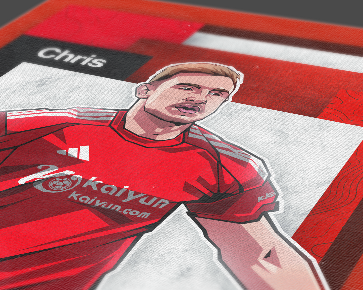 Chris Wood Mosaic Art Print