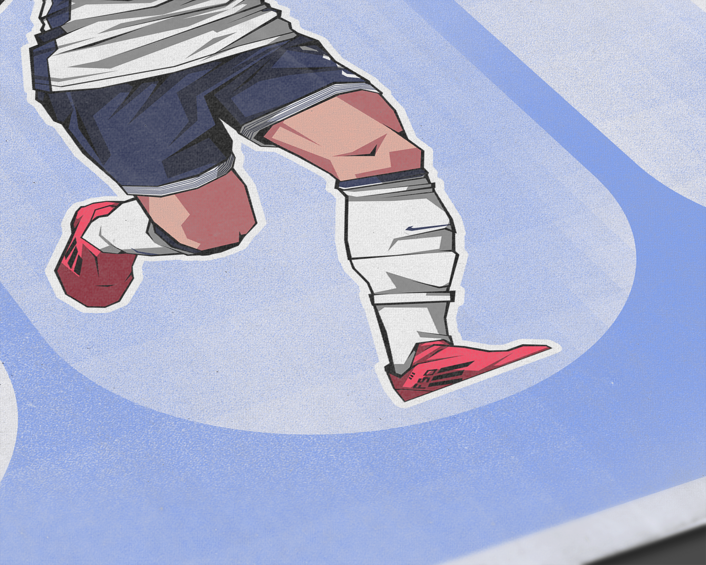 Heung-min Son Rounded Art Print