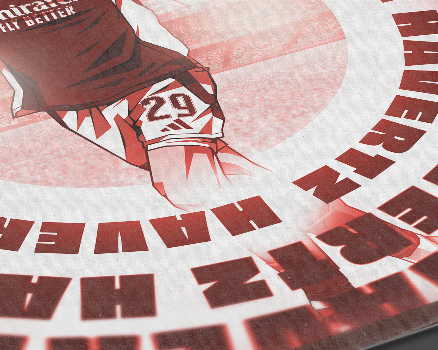 Kai Havertz Radial Art Print
