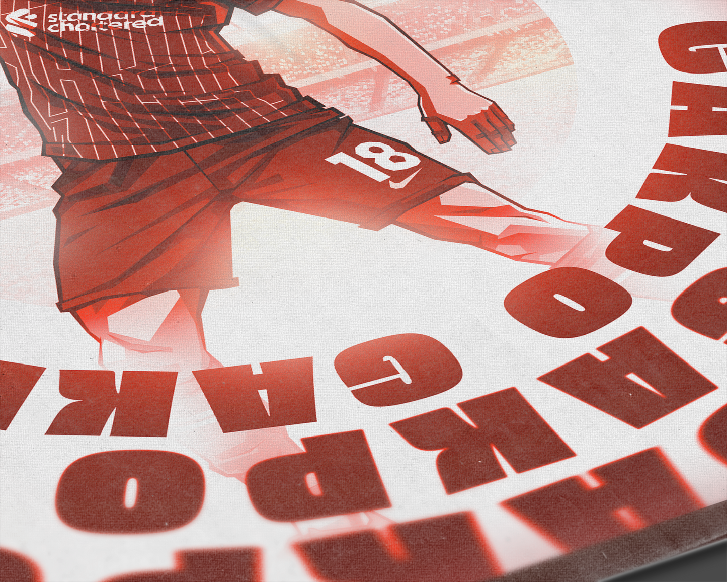 Cody Gakpo Radial Art Print