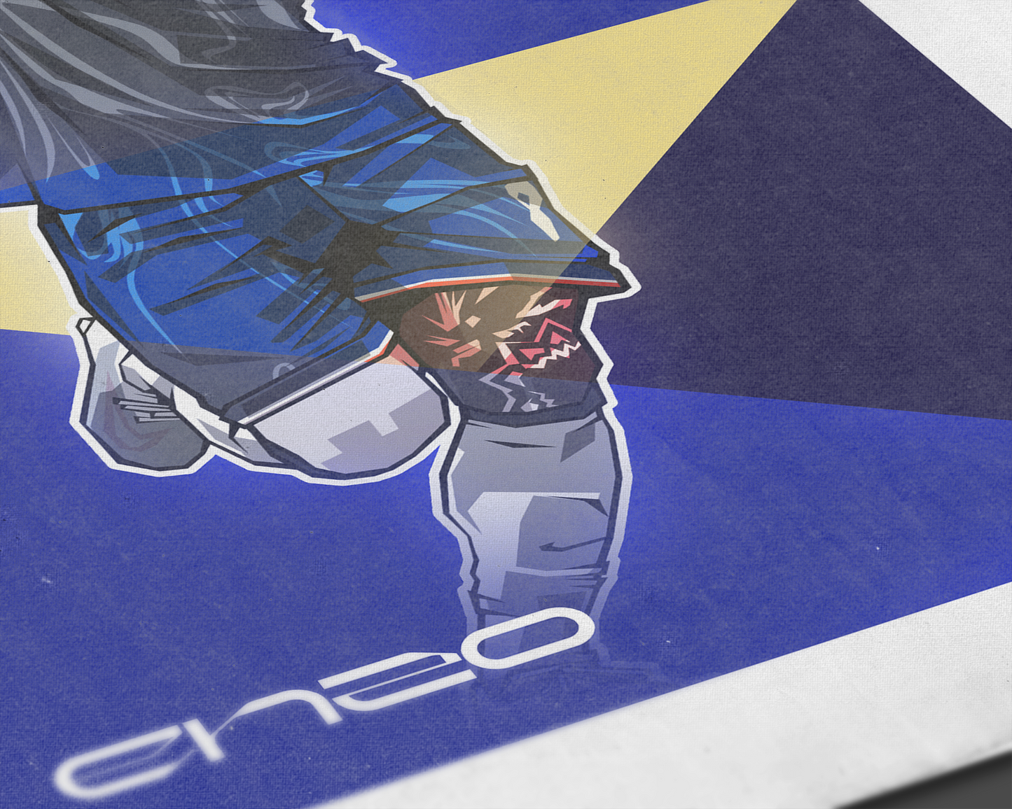 Enzo Fernández Geometric Art Print