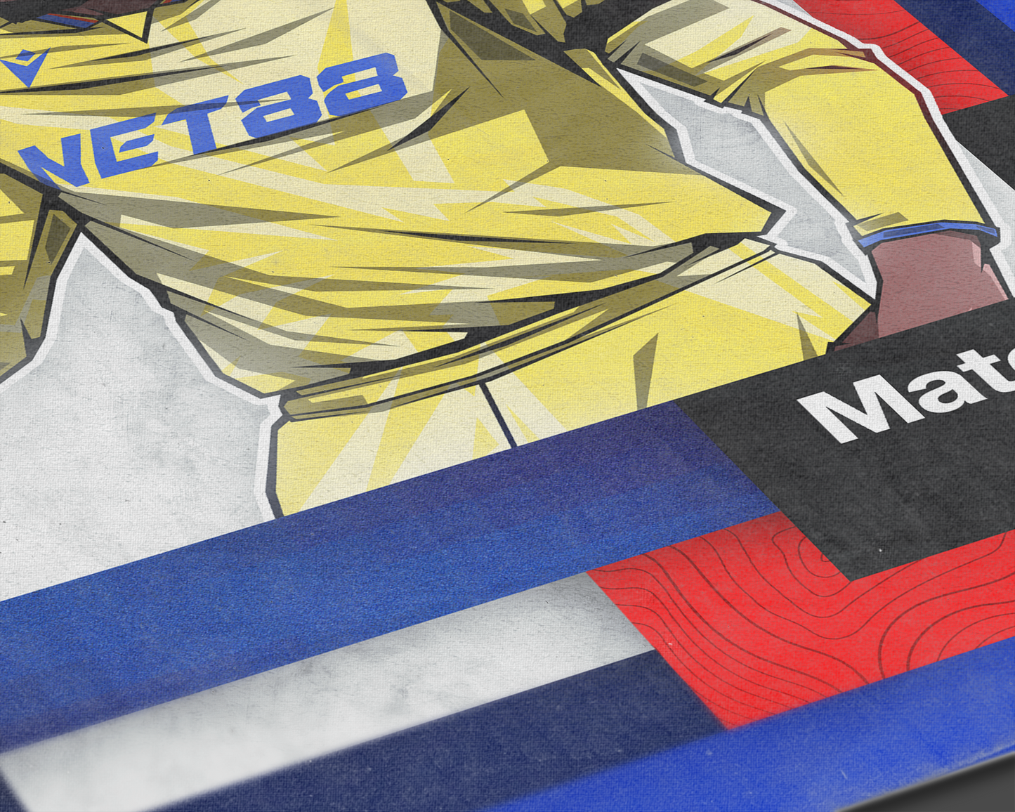 Jean-Philippe Mateta Mosaic Art Print