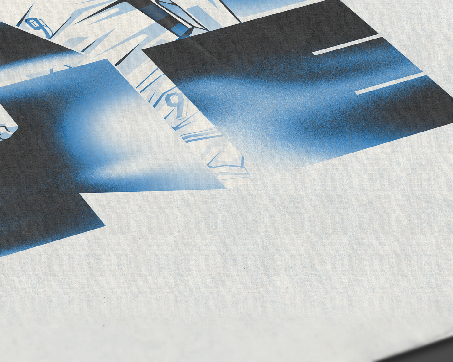 Harry Kane Blocks Art Print