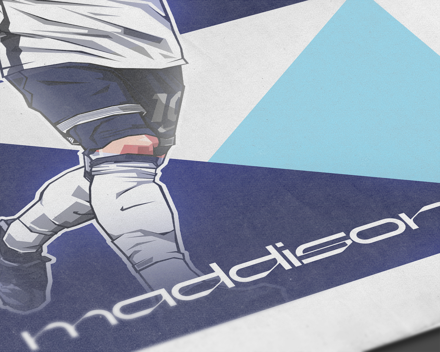 James Maddison Geometric Art Print