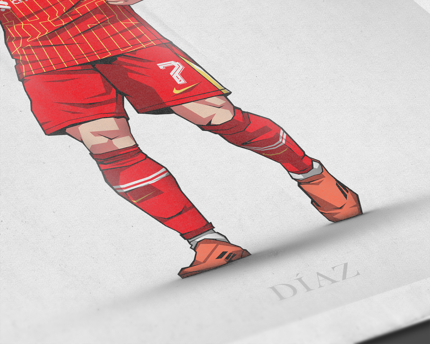 Luis Díaz Clean Art Print