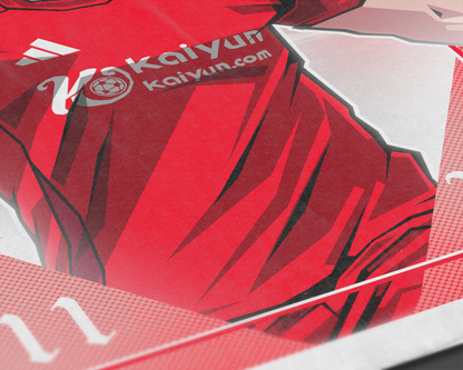 Chris Wood Playing Card Art Print