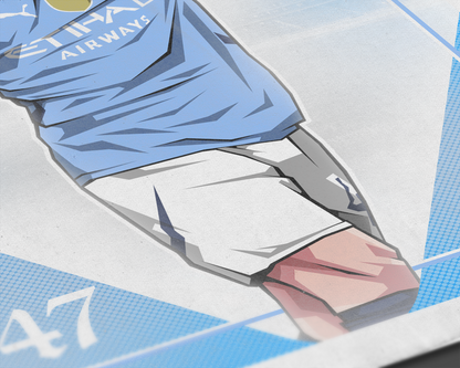 Phil Foden Playing Card Art Print