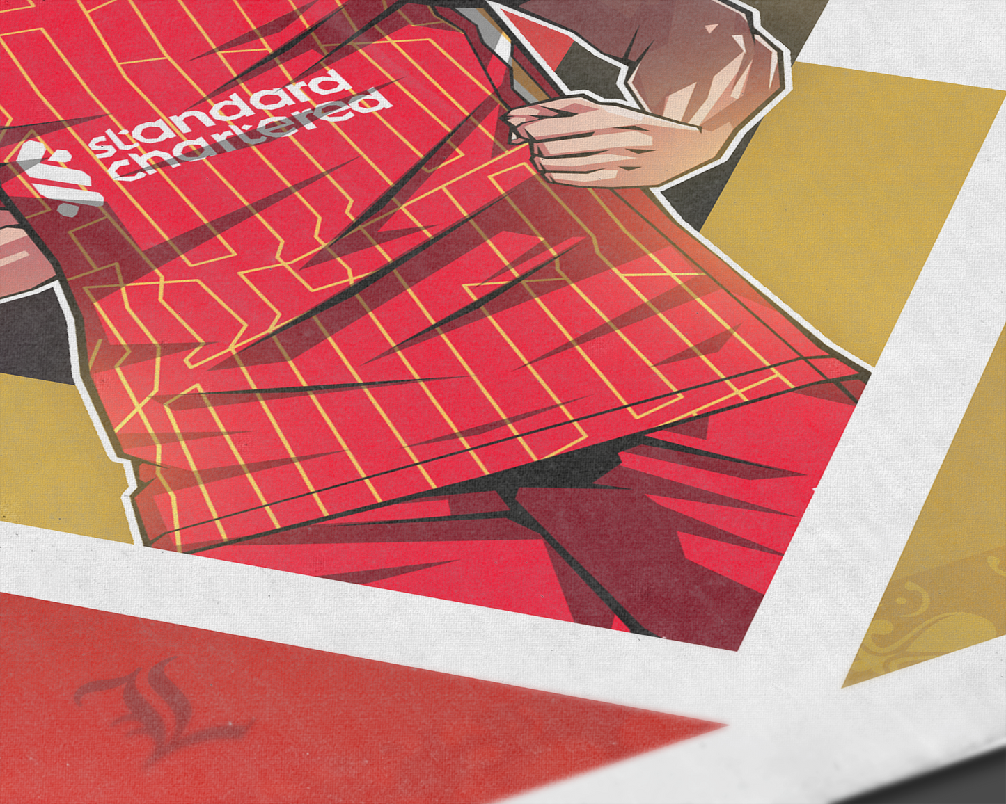 Luis Díaz Diamonds Art Print