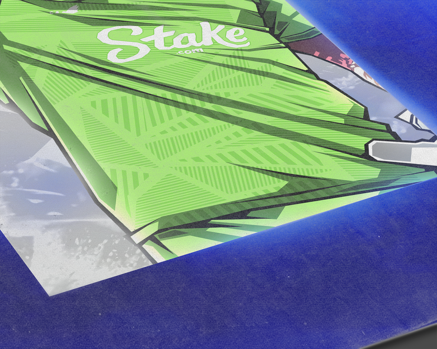 Jordan Pickford Glass Art Print