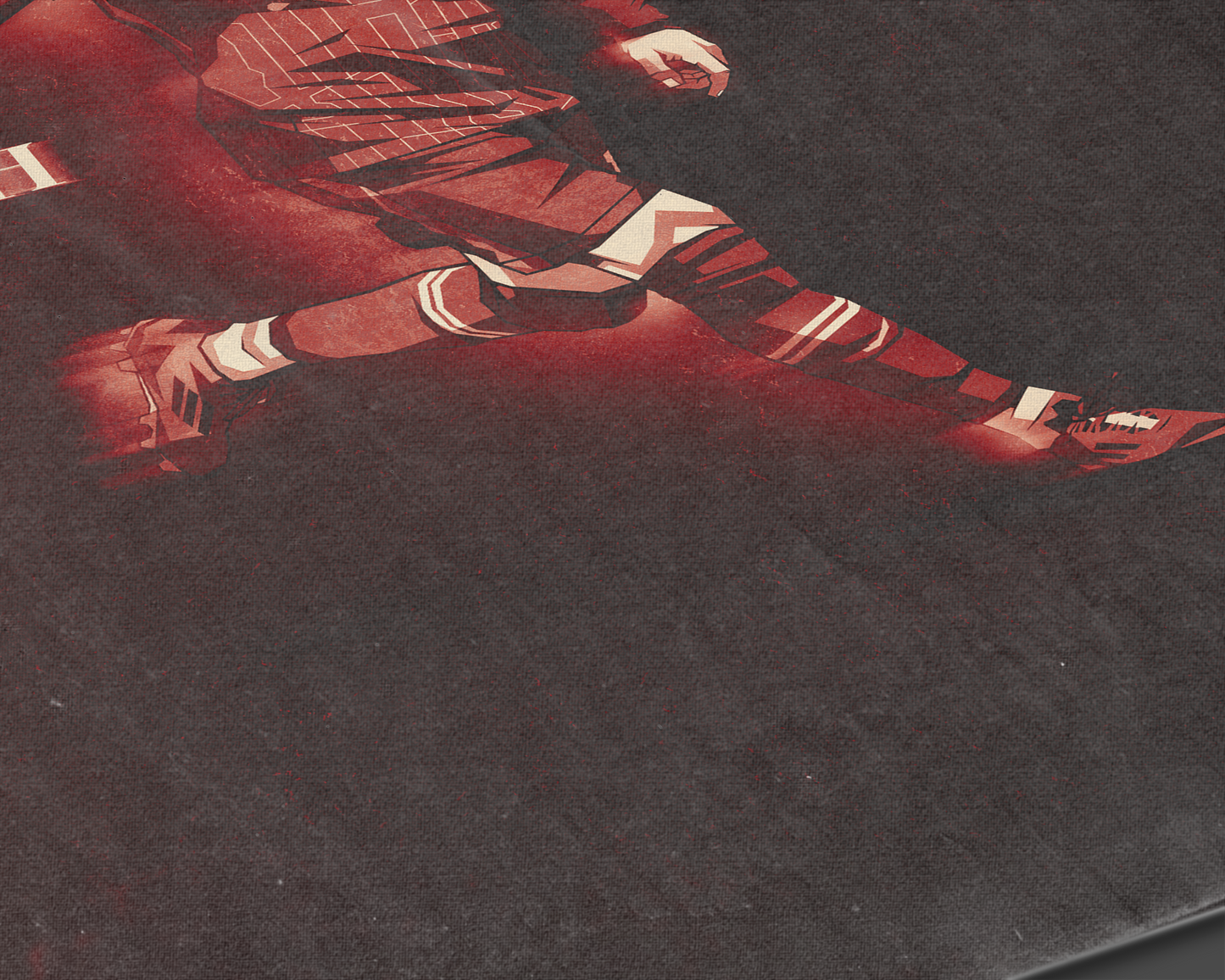 Mohamed Salah Shadows Art Print