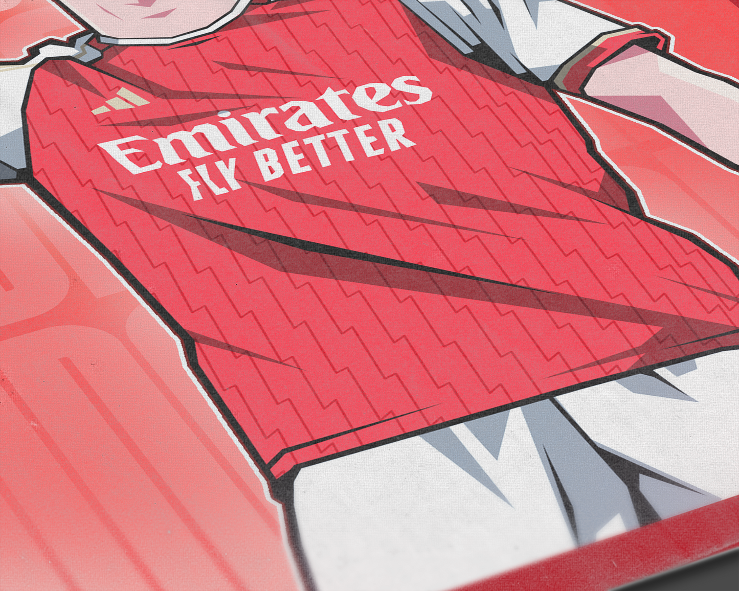 Martin Ødegaard Glow Art Print