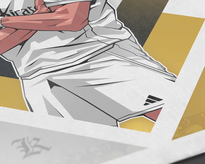 Kylian Mbappé Diamonds Art Print