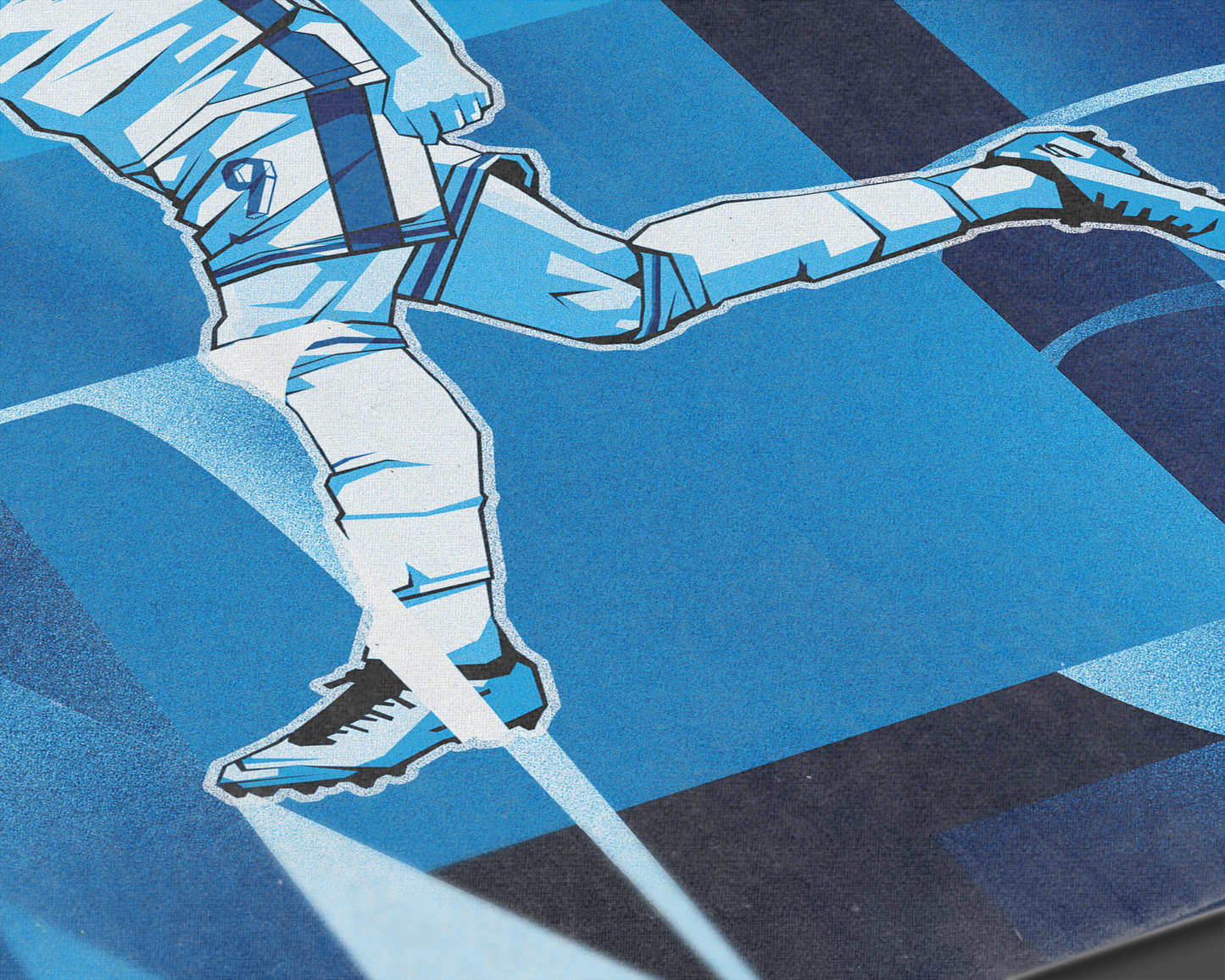 Harry Kane Collage Art Print